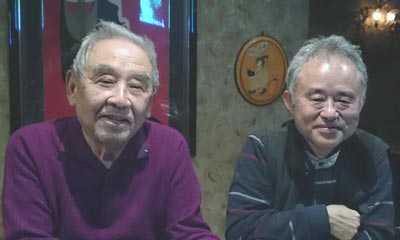 男の年輪（左：信原克哉先生、右：佐志隆士先生）